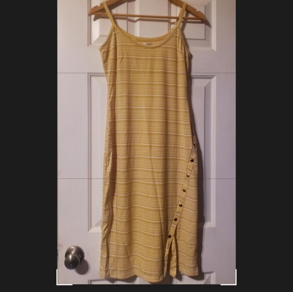 Say what Yellow Striped Dress